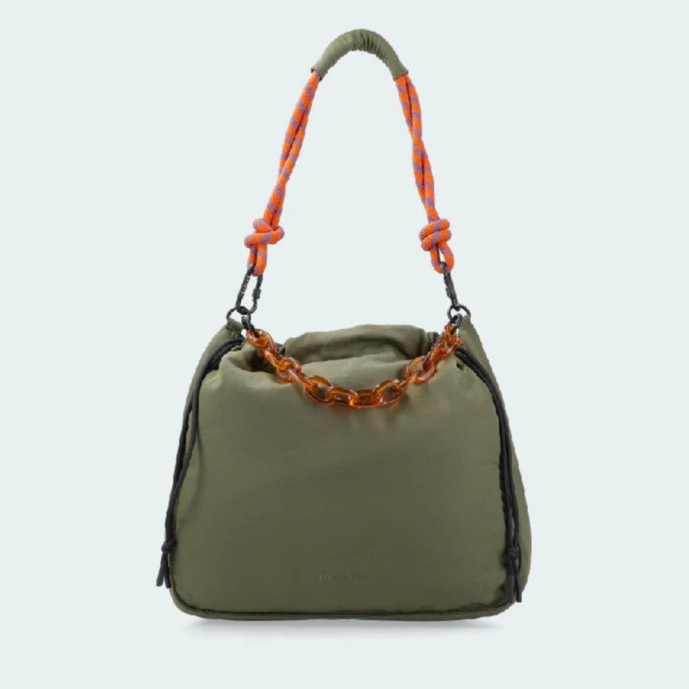 Rotunda Olive Sant Hobo Bag NWT